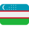 Uzbekistan emoji on Twitter